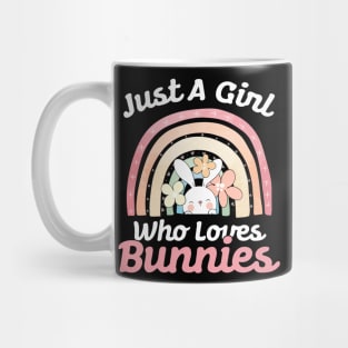 just a girl who loves bunnies Mug